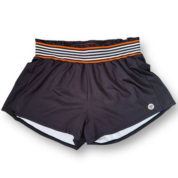 Tory Burch Shorts Dark Blue Tory Sport Size Medium - Picture 1 of 8